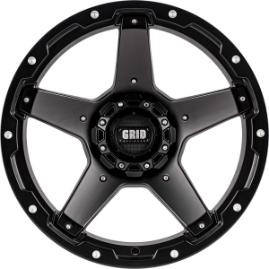 Picture of Grid GD04 Matt Black- TTC - The Tyre Centre Australia