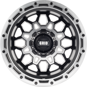 Picture of Grid GD09 Matt Black Milled- TTC - The Tyre Centre Australia