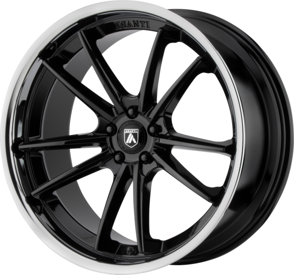 ABL-23 - Gloss Black Chrome Lip