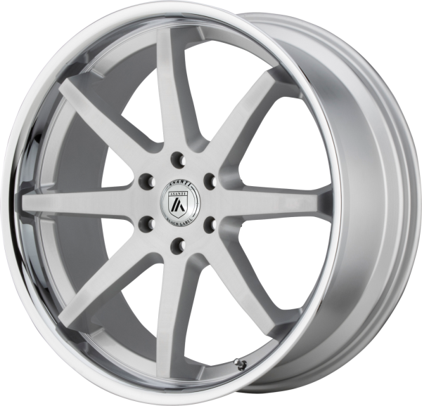 ABL32 KAISER - Brushed Silver Chrome Lip