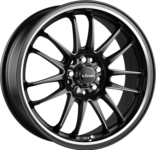 King Drifta Black Milled