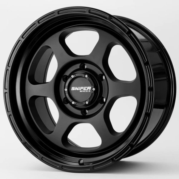 Sniper Frontline Matt Black / Gloss Black lip