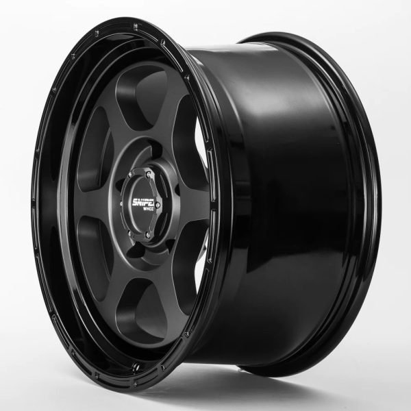 Sniper Frontline Matt Gun Metallic / Gloss Black Lip - Image 2