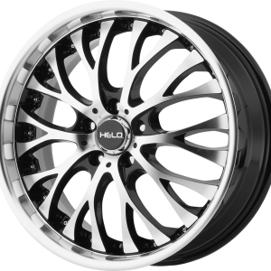 HE890 Gloss Black Machined Face