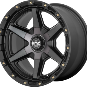 KM101 TEMPO Satin Black With Gray Tint