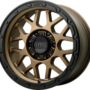 KM535 GRENADE OR Matte Bronze Matte Black Lip