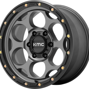 KM541 DIRTY HARRY Satin Gray With Black Lip