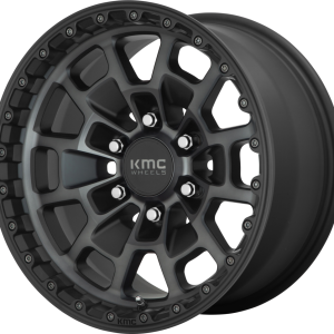 KM718 SUMMIT Satin Black With Gray Tint
