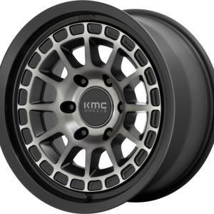 KM719 CANYON Satin Black With Gray Tint