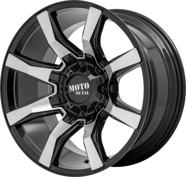 MO804 SPIDER Gloss Black Machined