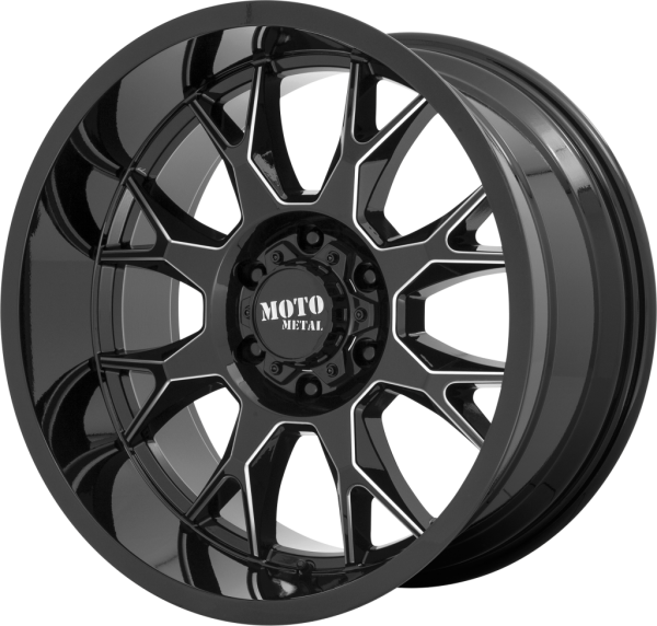 MO806 Gloss Black Milled