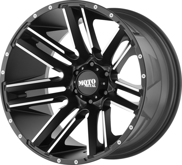 MO978 RAZOR Satin Black Machined
