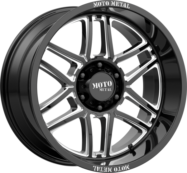 MO992 FOLSOM Gloss Black Milled