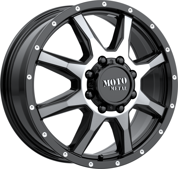 MO995 Gloss Black Machined - Image 2