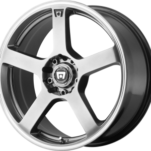 MR116 Dark Silver Machined Flange