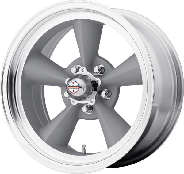 American Racing - VN309 TT O Vintage Silver Machined Lip