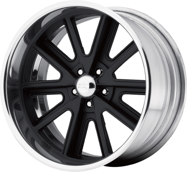 VN407 Two-Piece Hot Rod Black Center Polished Barrel