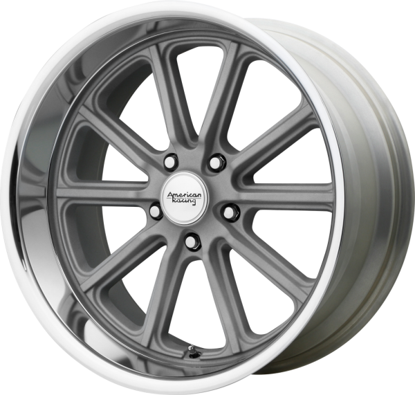 American Racing - VN507 RODDER Vintage Silver Diamond Cut Lip