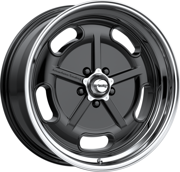 American Racing - VN511 SALT FLAT Gloss Black Diamond Cut Lip