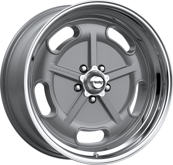 American Racing - VN511 SALT FLAT Mag Gray Diamond Cut Lip