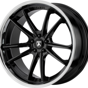 ABL-23 - Gloss Black Chrome Lip