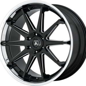 ABL-29 EMPEROR Gloss Black Milled With Chrome Lip