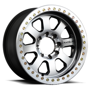 Raceline Alloy AVENGER RT Black Machined Face Competition Beadlock