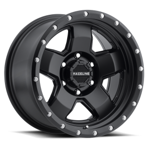 Raceline Alloy COMBAT Matte Black