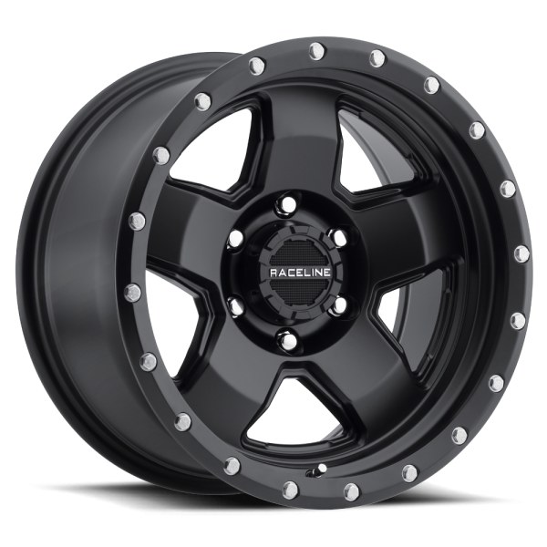 Raceline Alloy COMBAT Matte Black