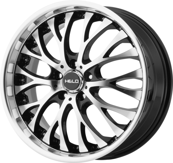 HE890 Gloss Black Machined Face