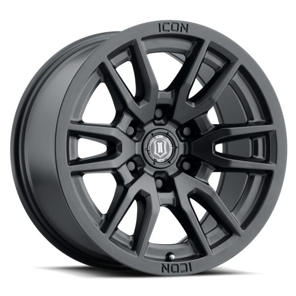 ICON VECTOR 6 SATIN BLACK