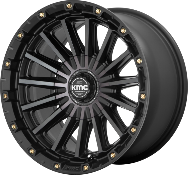 KM102 SIGNAL Satin Black With Gray Tint