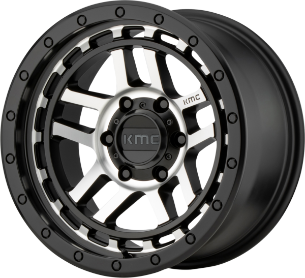 KM540 RECON Satin Black Machined