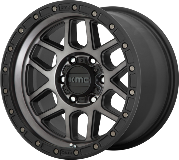 KM544 MESA Satin Black With Gray Tint