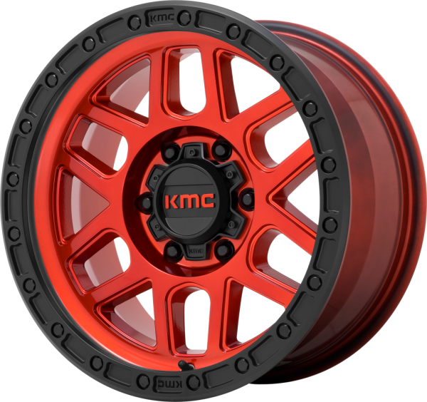 KM544 MESA Candy Red With Black Lip