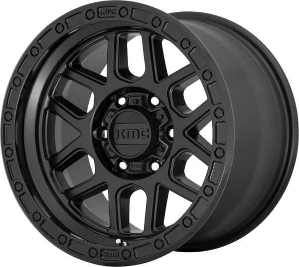 KM544 MESA Satin Black With Gloss Black Lip