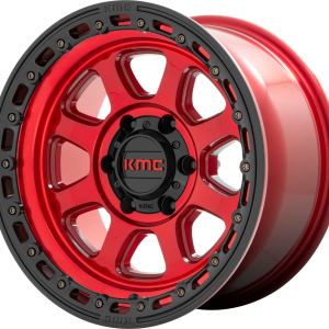 KM548 CHASE Candy Red With Black Lip