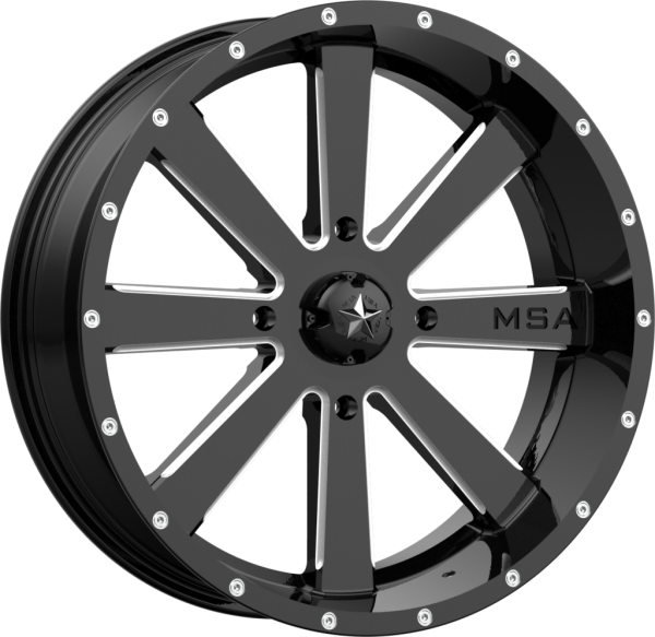 M34 FLASH Gloss Black Milled