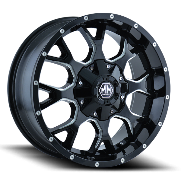 MAYHEM WARRIOR GLOSS BLACK MILLED