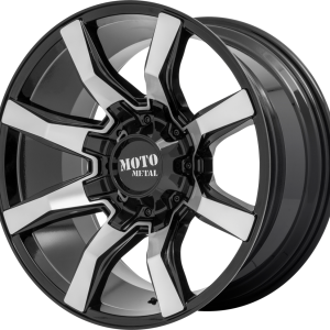 MO804 SPIDER Gloss Black Machined