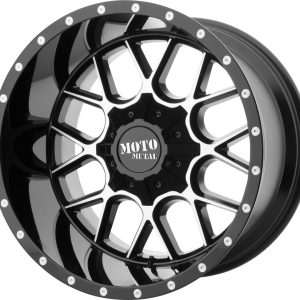 MO986 SIEGE Gloss Black Machined