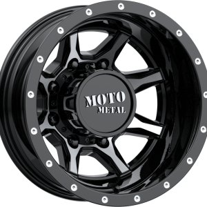 MO995 Gloss Black Machined