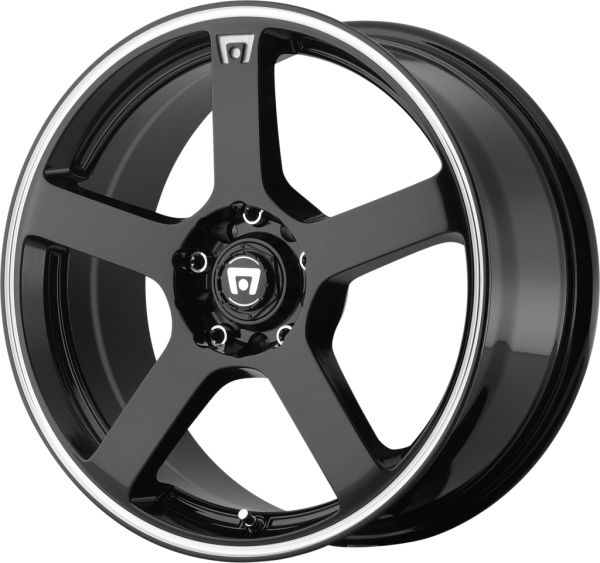 MR116 Gloss Black Machined Flange