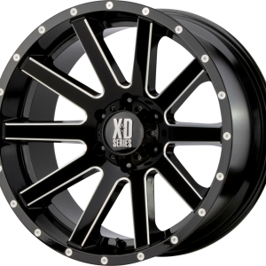 XD818 HEIST Gloss Black Milled
