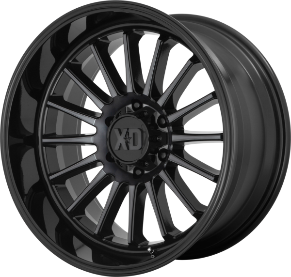 XD857 WHIPLASH Gloss Black With Gray Tint
