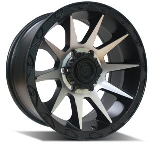 American Outlaw - Cord Satin Black w/machined face
